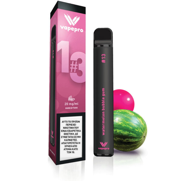 Vapepro Watermelon Bubblegum #13 Pen Kit 2ml